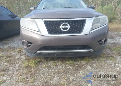 2015 Nissan Pathfinder S из США, поврежденный, VIN 5N1AR2MN9FC673089